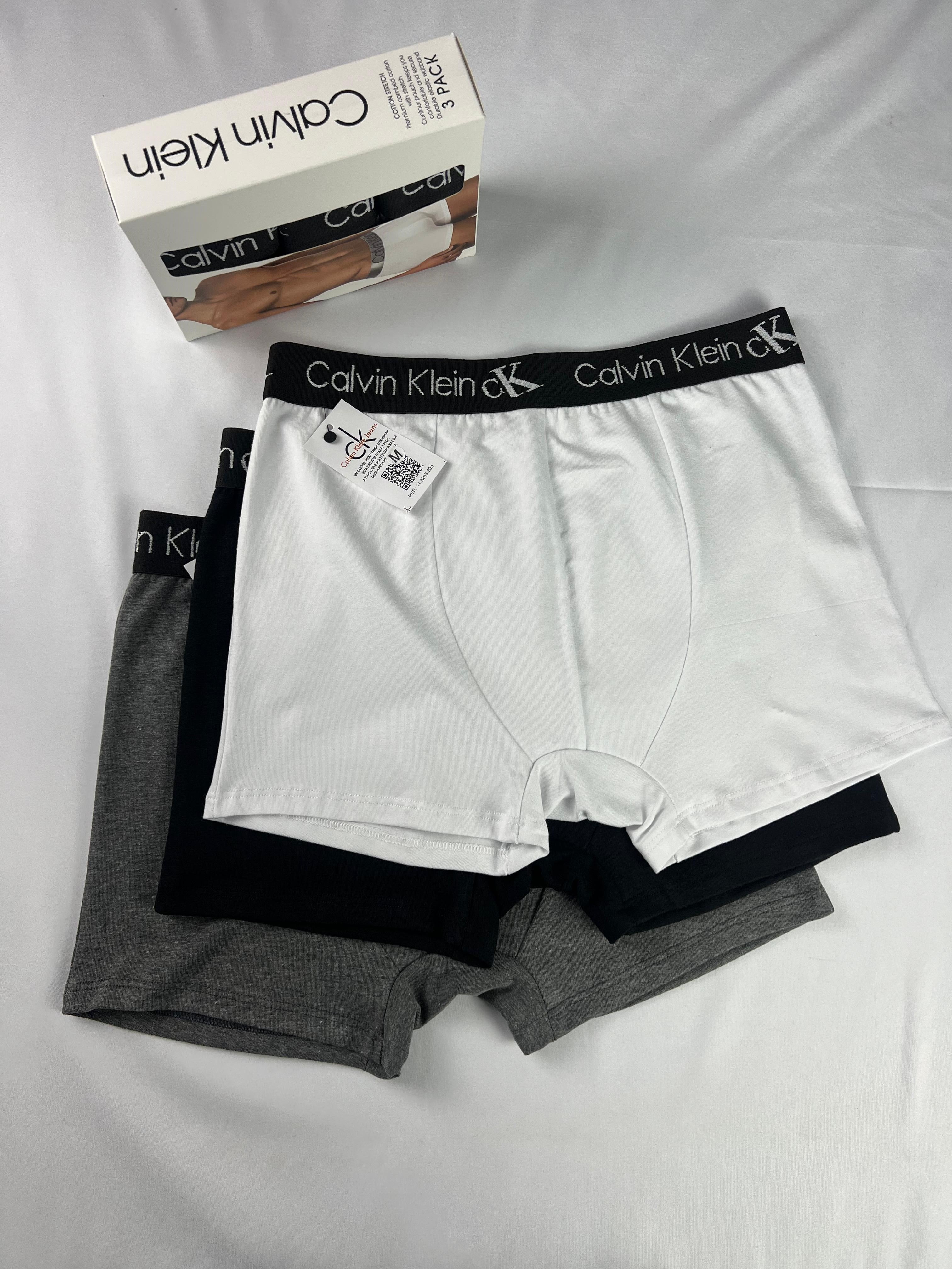Kit 3 Cuecas Masculinas CK - Calvin Klein