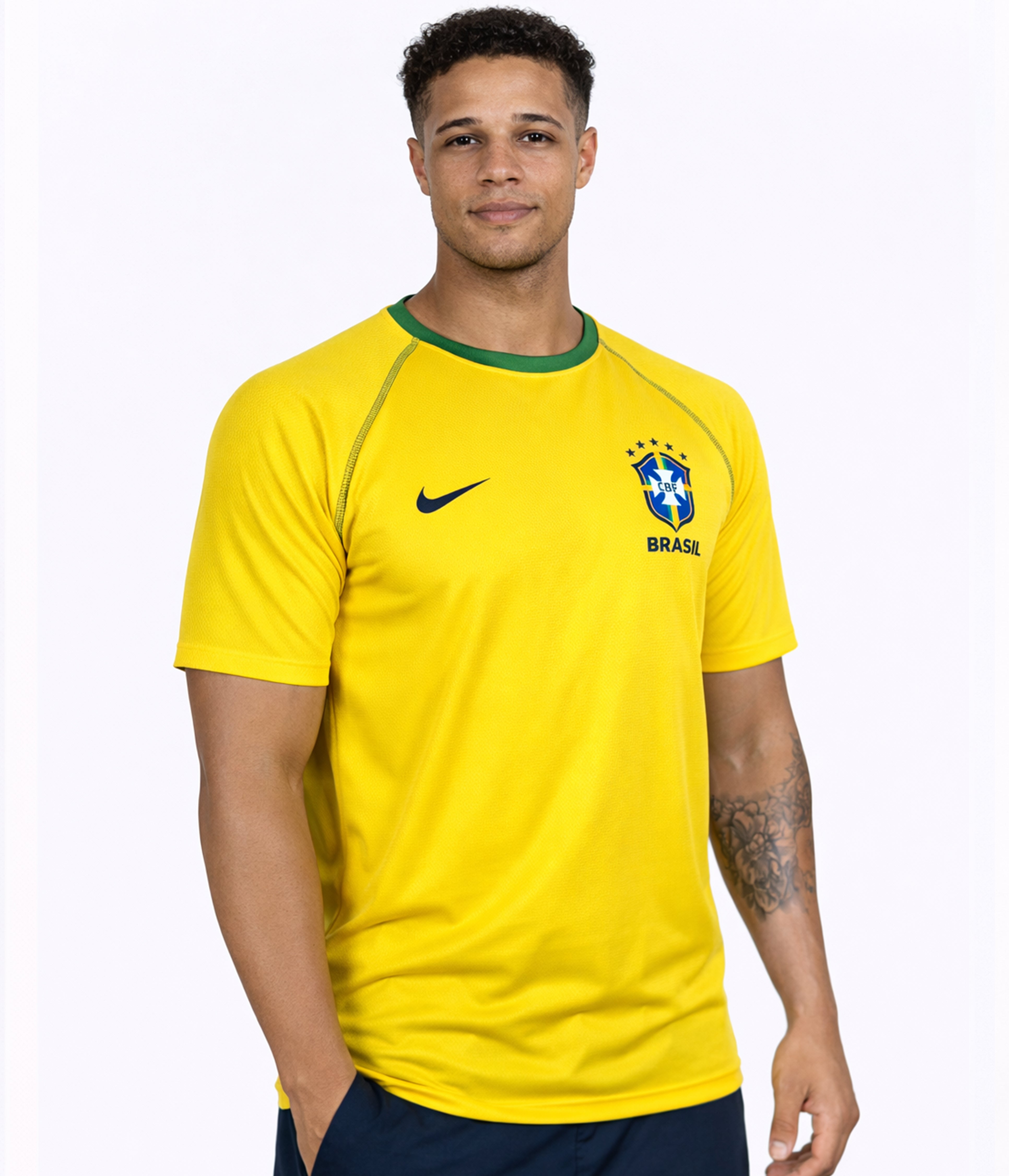 (G1 ao G4) Camiseta Brasil Copa 2026 Pro Line