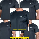 (G1 ao G4) Compre 3 e Leve 5 -  KIT ALL BLACK DRY FIT Basic