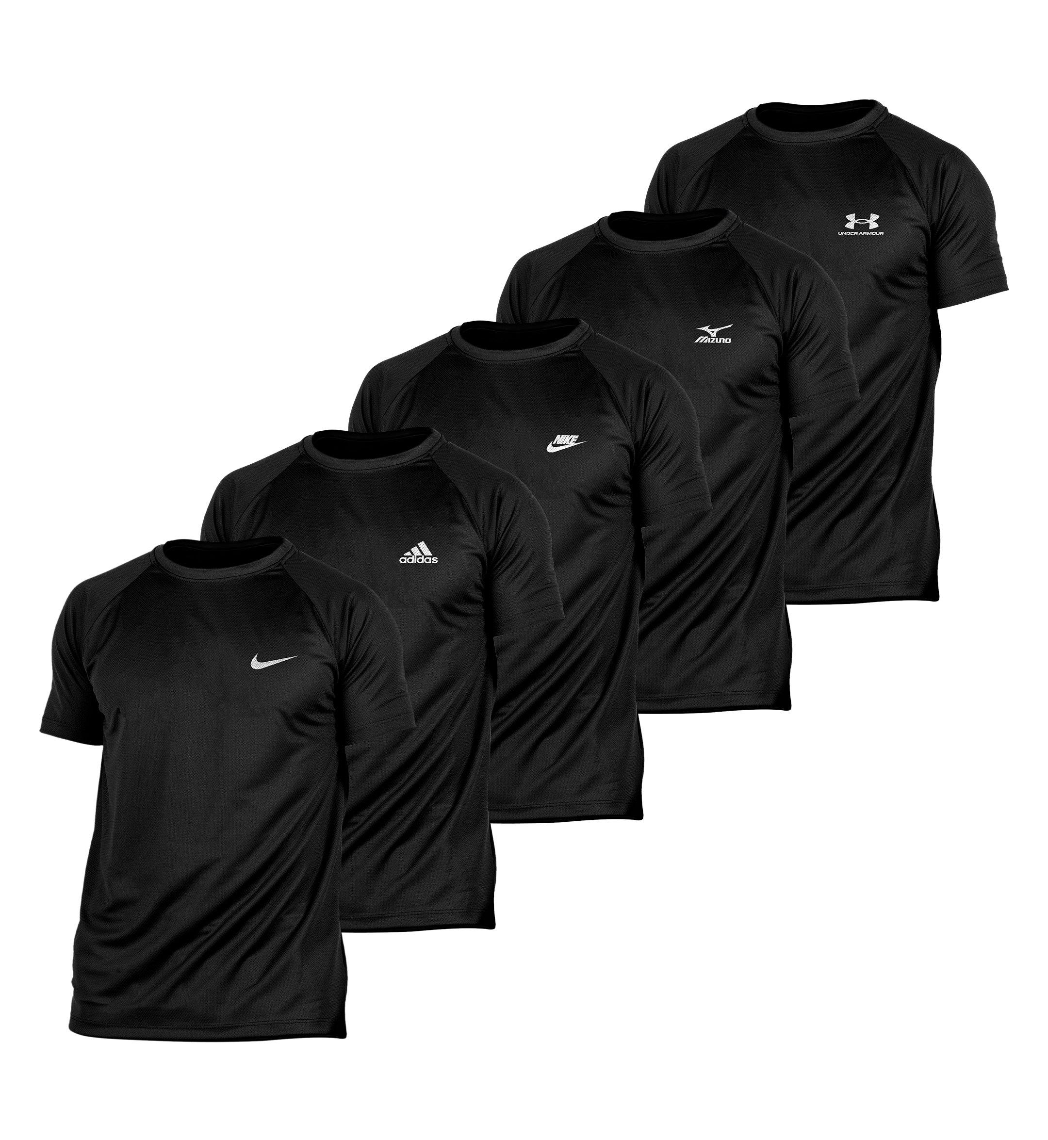 Compre 3 e Leve 5 - Kit ALL Black  Dry FIT Basic