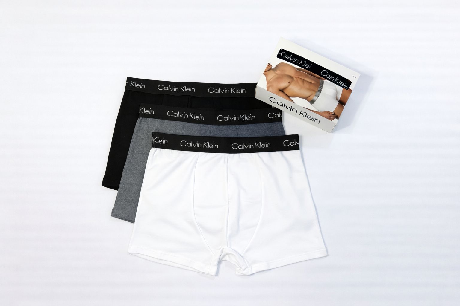 Kit 3 Cuecas Masculinas Calvin Klein