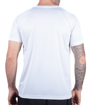 Camiseta Dry Fit Adidas III Listras Ombro
