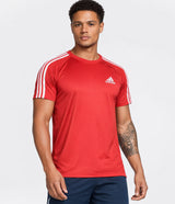 (G1 ao G4) Camiseta Dry Fit Adidas III Listras Ombro Plus